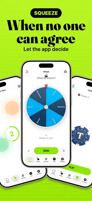 Squeeze - Spin to Decide screenshot 1