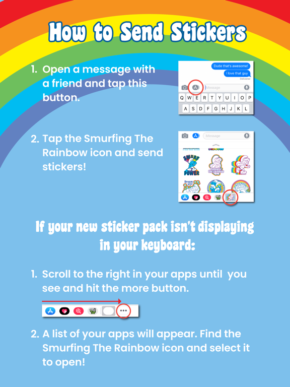 Screenshot #4 for Smurfing The Rainbow