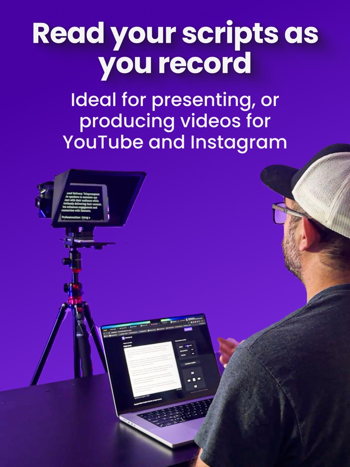 #1. Teleprompter for Video Creator (iOS) 由: IPLODEV TECH INC