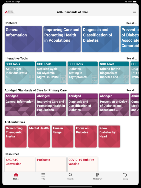 Screenshot #4 pour ADA Standards of Care