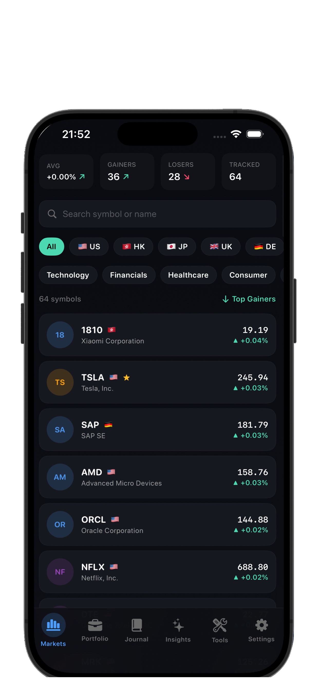 Screenshot 1 of XM Navigator