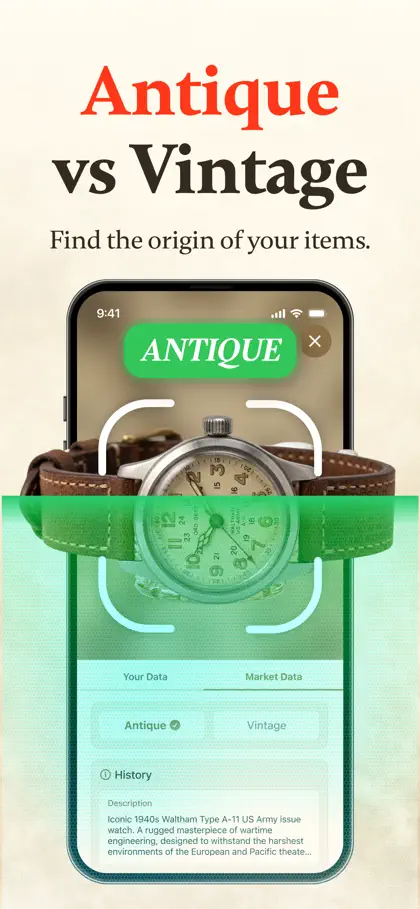 Screenshot 4 von 6 zu AI Antique Identifier - Antiqo