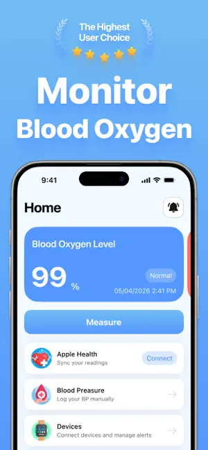 VitalFlow Oxygen Tracker Pro screenshot 1