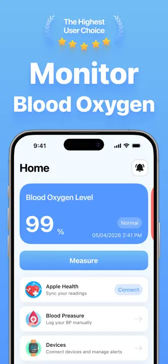 VitalFlow Oxygen Tracker Pro screenshot 1