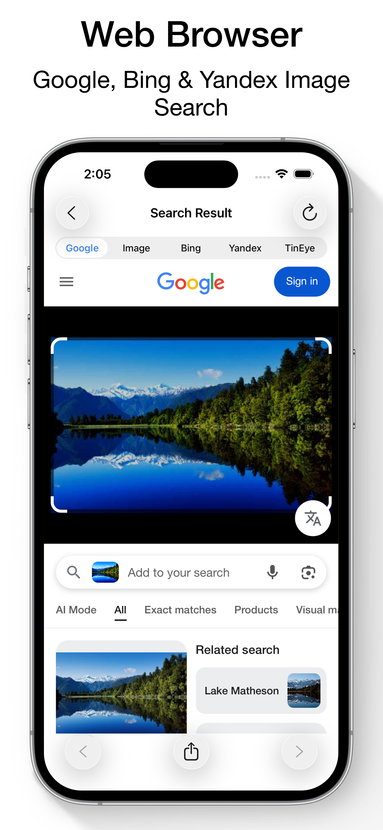 Reverse Image Search & AI Lens screenshot 2