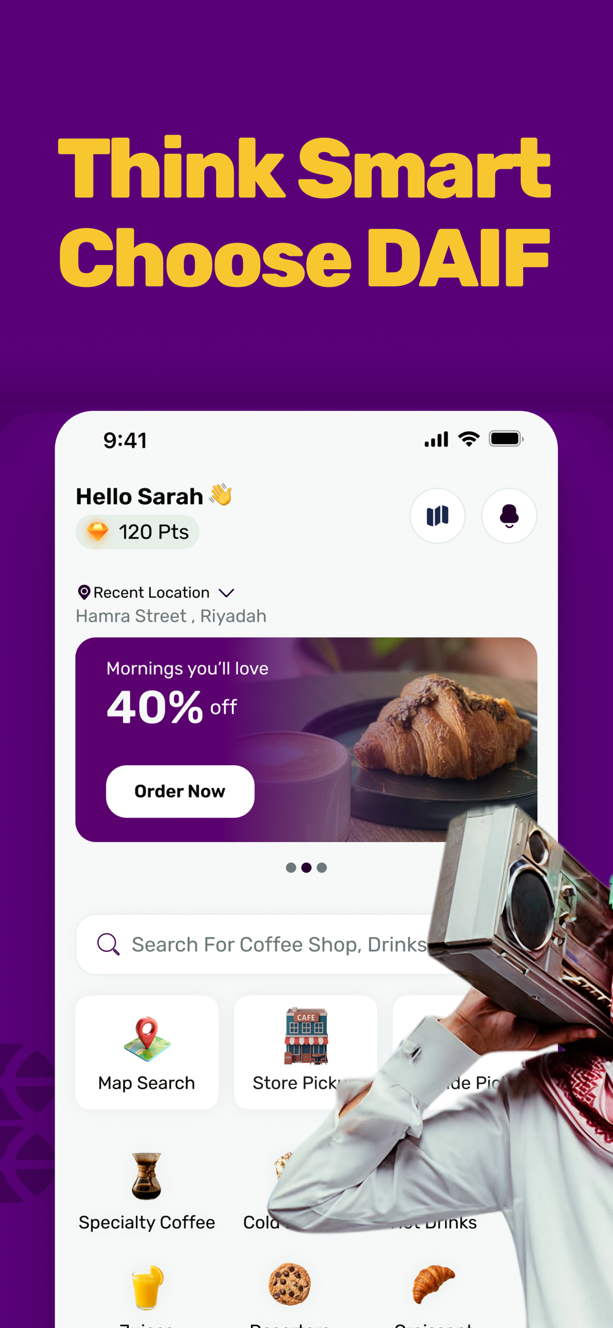 Daif - Order. Save. Enjoy