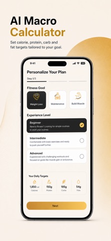 Protein & Calorie Tracker AI Screenshot 3 of 8