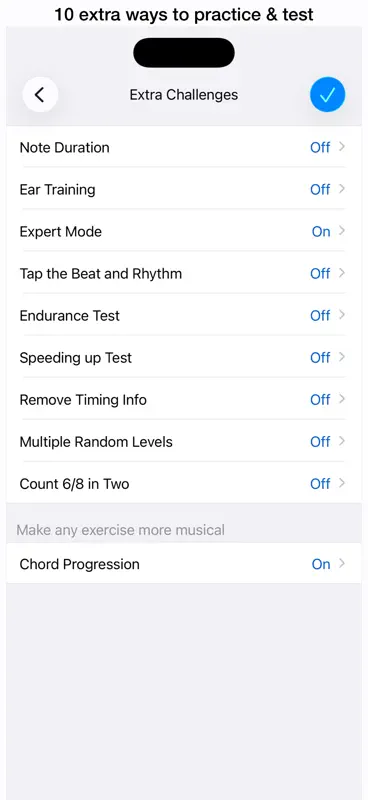 Rhythm Sight Reading Trainer screenshot 9 of 10