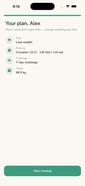 BreakFast - My Fasting Tracker screenshot 2