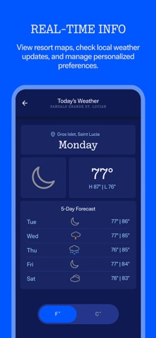 Sandals & Beaches Resorts iPhone screenshot