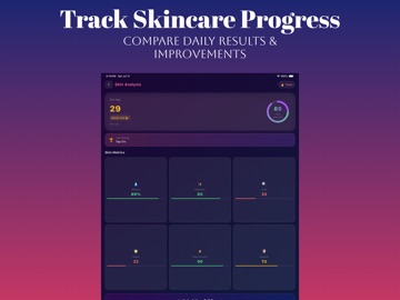 AI Skin Health Scanner iPad screenshot