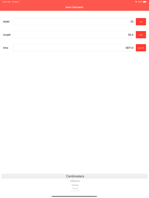 Screenshot #5 pour Area Calculator Fast