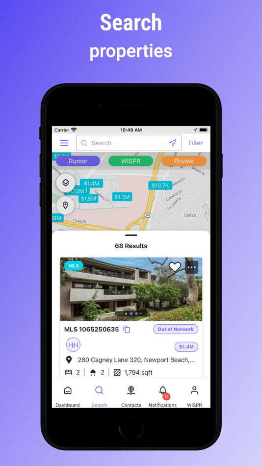 #1. Wispr Network (iOS) 由: Wispr Network