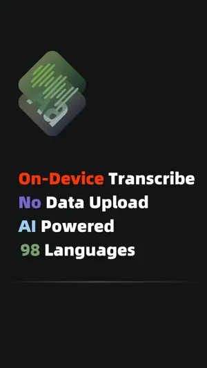 AI Transcription：Local Whisper screenshot 1