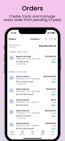 POS X - Smart Point Of Sales screenshot