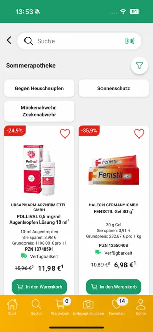 Buchen Apotheke Lohr screenshot 4