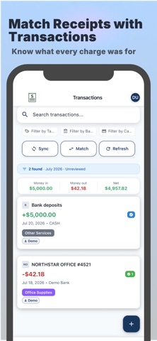 Synceipt: Auto Receipt Match Screenshot 2 of 10