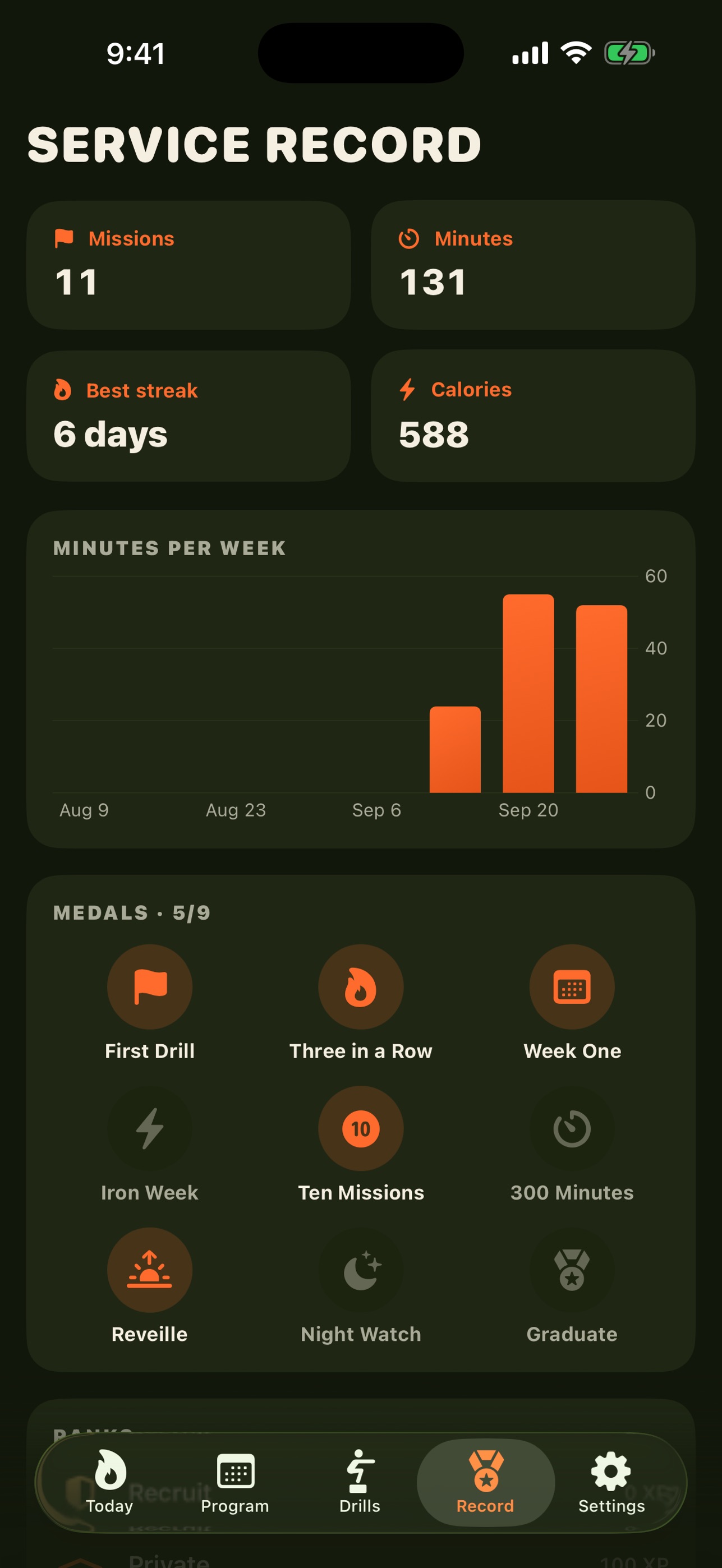 Screenshot 7 of Rank Up: Military Calisthenics