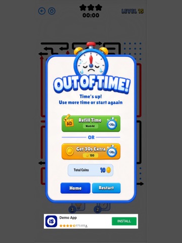 Arrow+ Escape Puzzle iPad screenshot