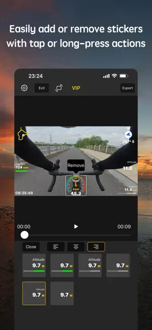 Cycling Dash-Data video tool screenshot 4