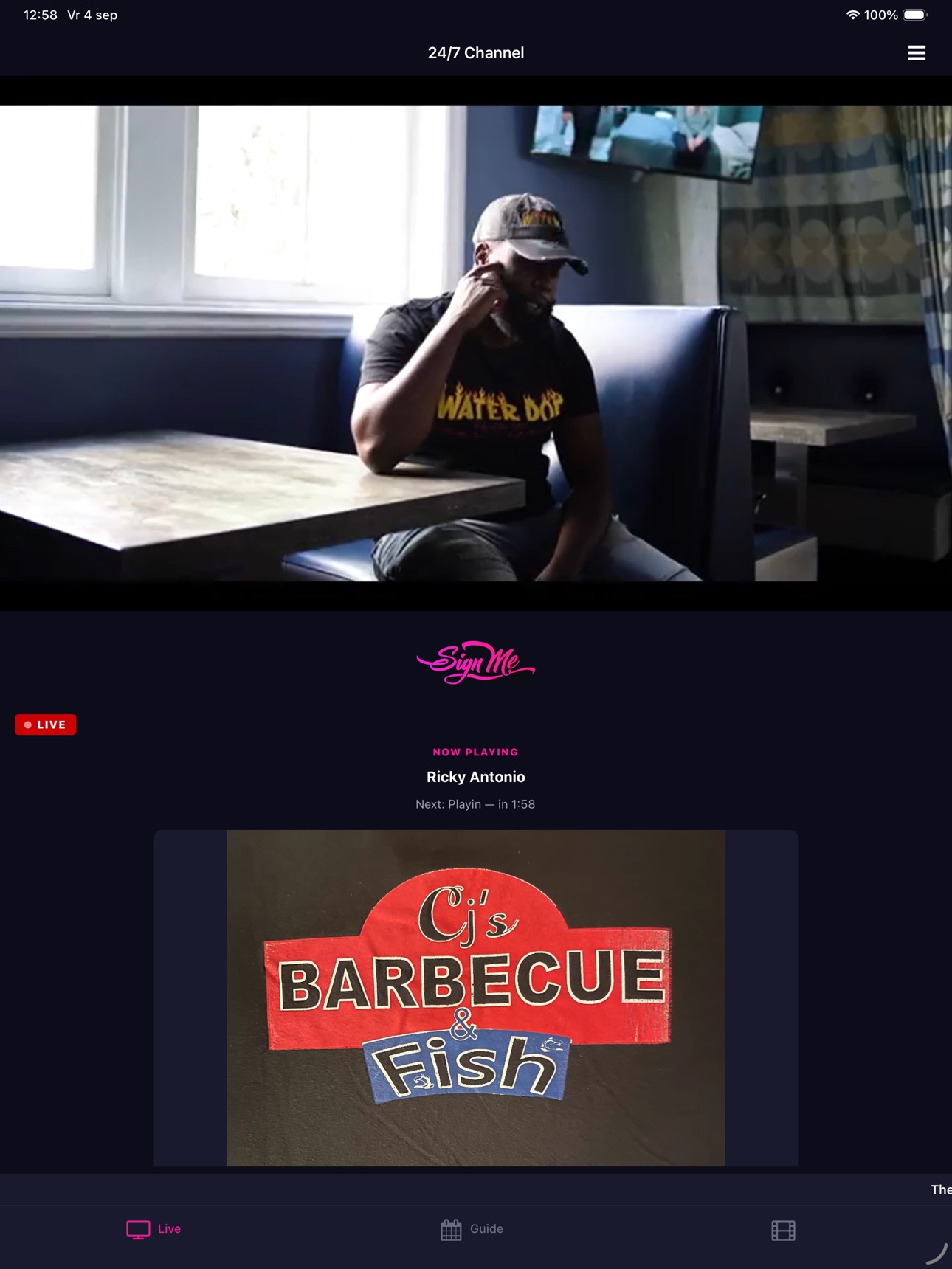 Screenshot 4 of SignMe.TV