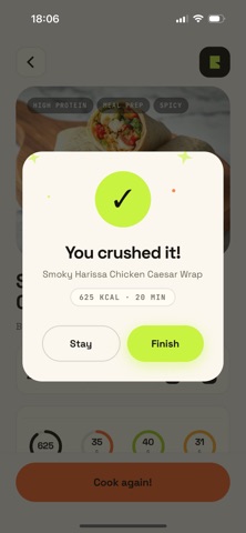Moodza: Low-Cal Meals & Drinks screenshot