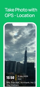GEO: Timestamp GPS Map Camera screenshot