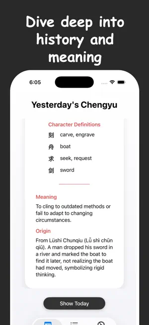 Daily Chengyu - Chinese Study screenshot 2