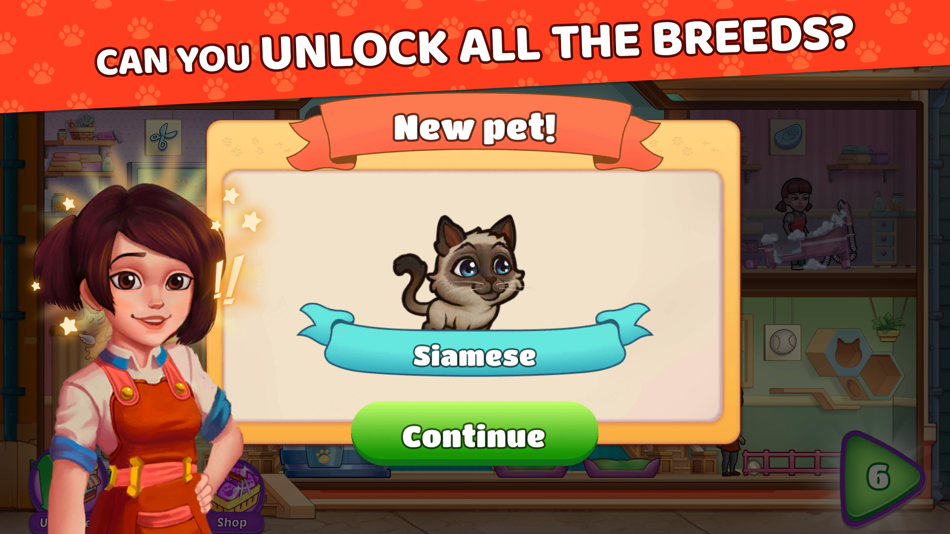 #5. Pet Shop Fever Time Management (iOS) 由: Tapps Games - Jogos Eletronicos