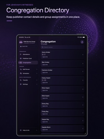 Field Service Group iPad screenshot