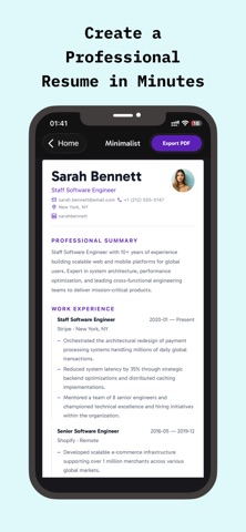CV Maker: Easy Resume Creator Screenshot 4 of 5