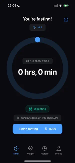 Fastly - Fasting Tracker screenshot 1
