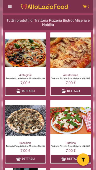 AltoLazioFood Screenshot