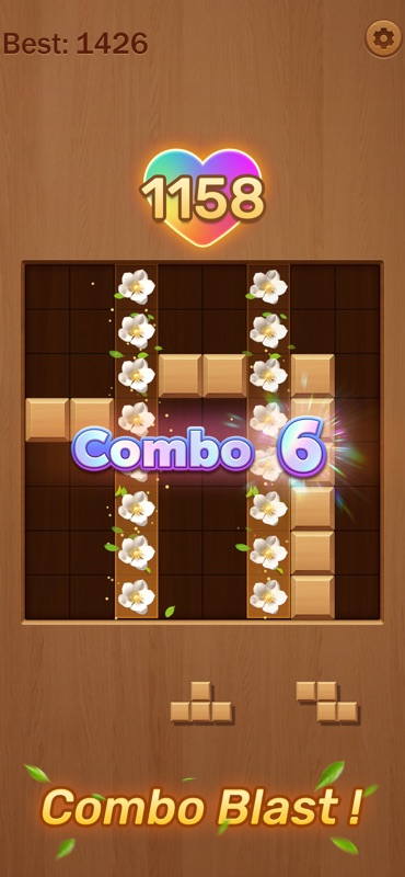 Woody Block:Puzzle Blast screenshot 2