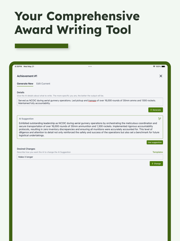 Milnerva iPad screenshot 4 - Productivity app