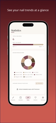 Nail & Manicure Log - Vernica iPhone screenshot