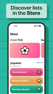 study snacks: languages & more iphone screenshot 4