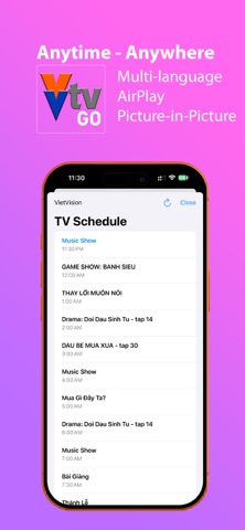 VVTV GO screenshot