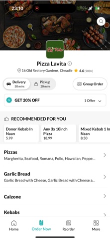 Pizza Lavita. screenshot