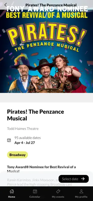 Criterion Ticketing screenshot 2