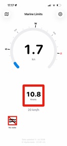 Finnish Marine Speed Limits screenshot
