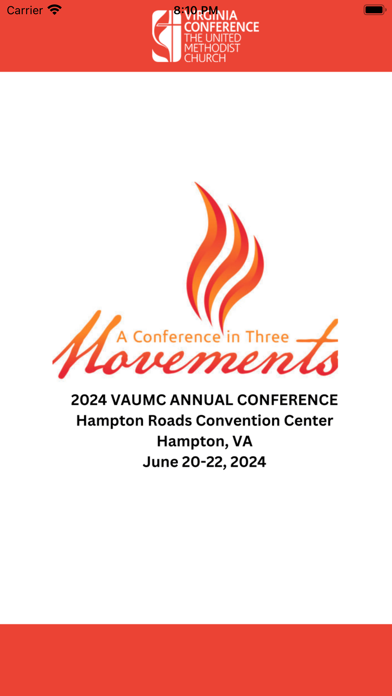 VA Annual Conference UMC Screenshot