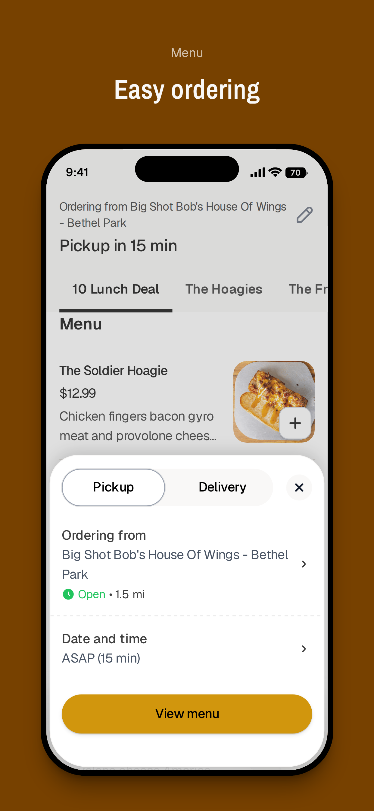 Big Shot Bob's To Go