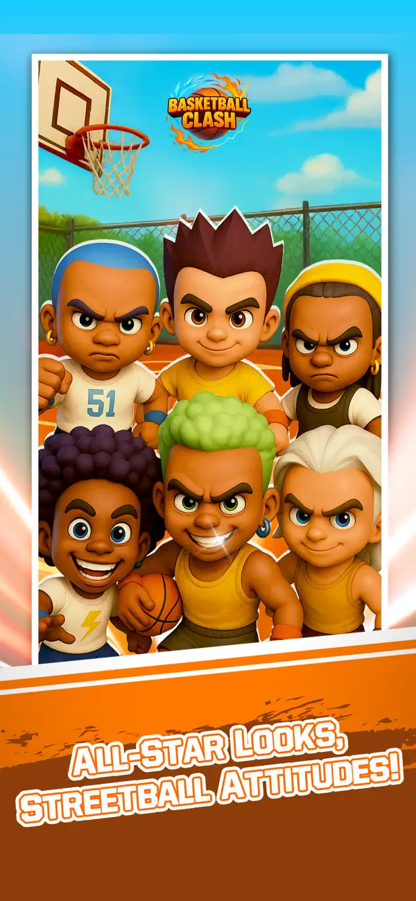 Basketball Clash: Hoop Rivals Hack screenshot 3 - game app interface