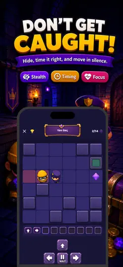Tiny Heist: Pip's Journey iPhone Ekran Görüntüsü 5