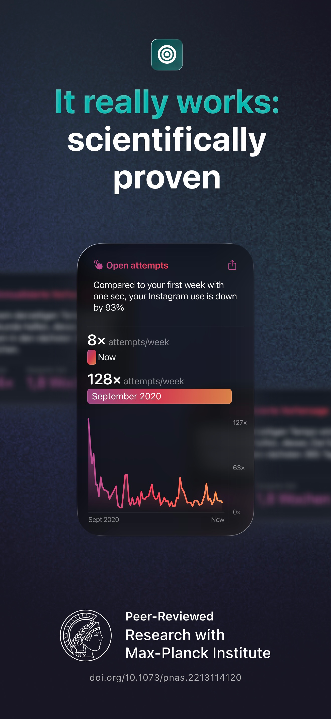 one sec | screen time + focus