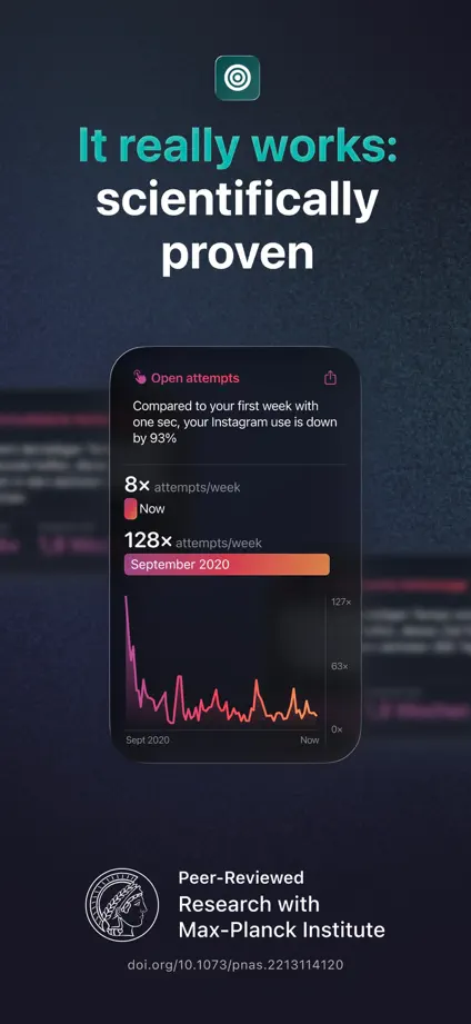 one sec, App Store screenshot 6