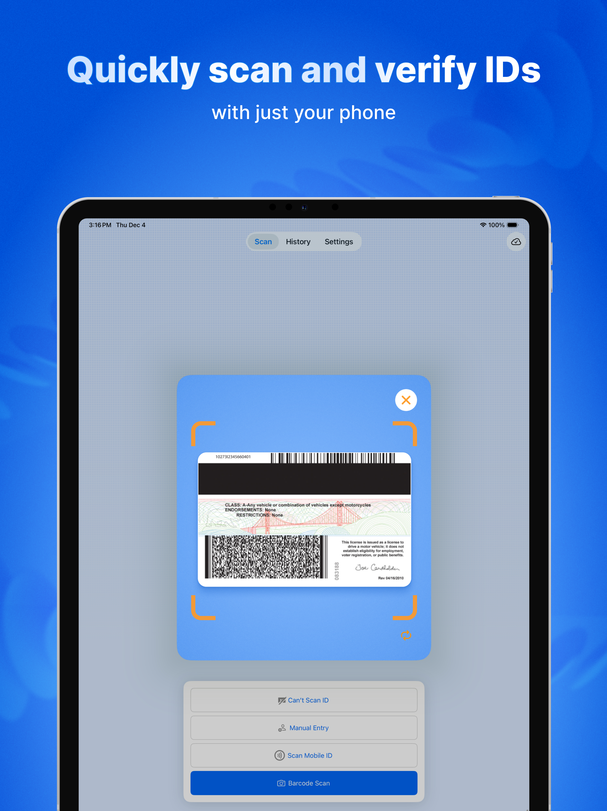 VeriScan - ID Scanner