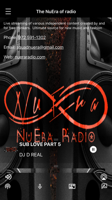 NuEra Radio iPhone screenshot 3 - Entertainment app