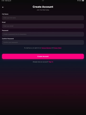 App screenshot